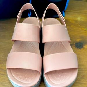 Crocs Brooklyn Wedge LiteRide Sandals